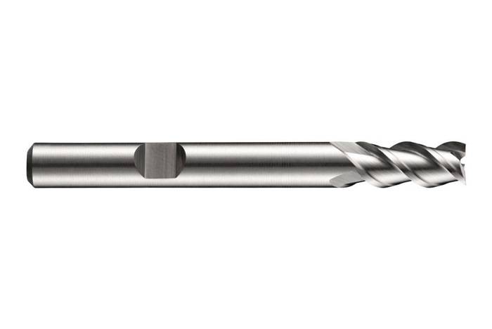 Schaftfräser C299 DIN 844 K D.8mm Schneiden-L.19mm HSS-E-PM Blank 45Grad Z.4 DOR