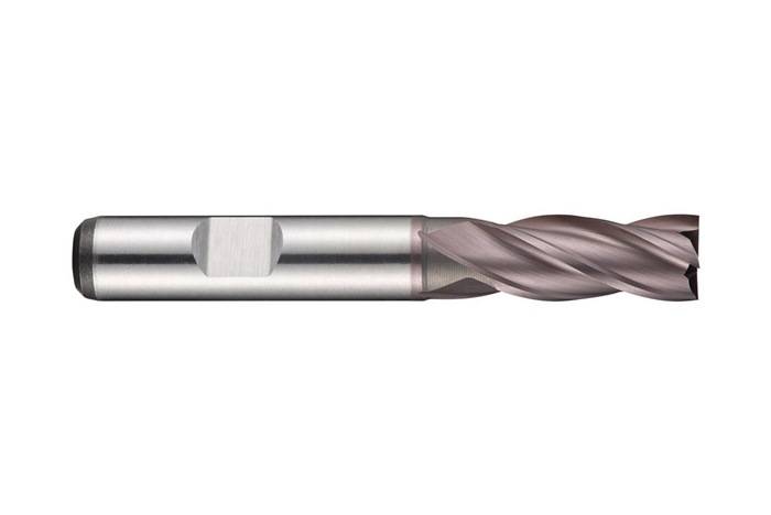 Schaftfräser C246 DIN 844 K D.13mm Schneiden-L.26mm HSS-E-PM TiCN 30Grad Z.4 DOR