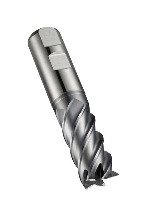 Schaftfräser C907 DIN 844 K D.28mm Schneiden-L.45mm HSS-E-PM ALCRONA 45Grad Z.6