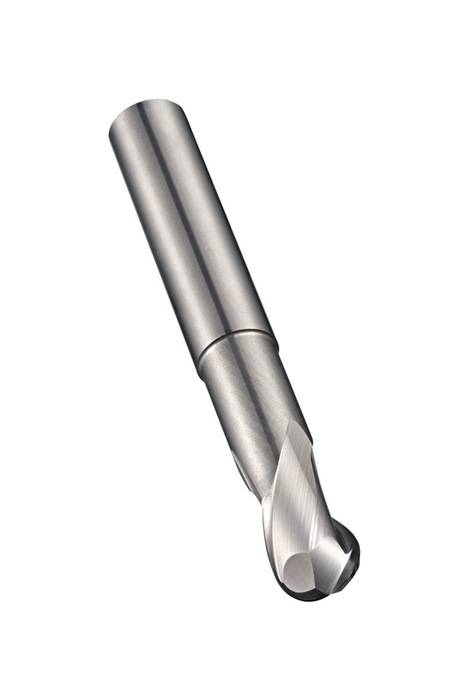 Radiusfräser S629 D.10mm Einsatz-L.35mm HM Polished Z.2 DORMER