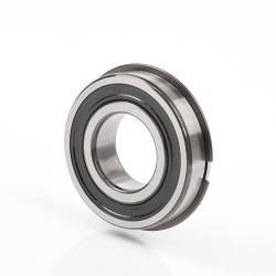 SKF Rillenkugellager mit Sprengring und integrierter Abdichtung 6209-2RS1NR