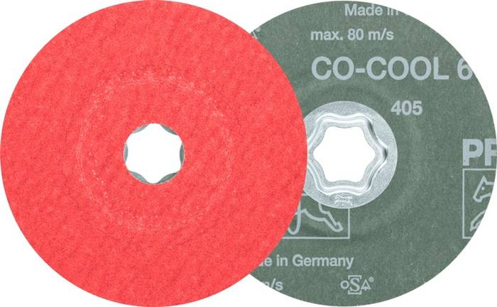 Fiberscheibe COMBICLICK CO-COOL D.115mm K.60 INOX/Alu.Keramikkorn PFERD