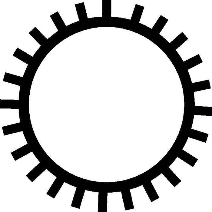 Kettensägenfeile DIN 7262 L.200mm Q.3,5mm Hieb Spiralhieb rd.PFERD