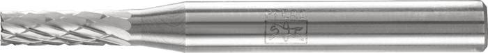 Frässtift ZYAS D.4mm Kopf-L.13mm Schaft-D.6mm HM Verz.3 PLUS PFERD