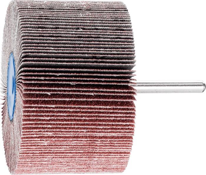 Fächerschleifer Ø80xH50mm K.80 Korund Schaft-D.6mm PFERD