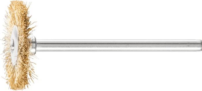 Minirundbürste RBU 2202/3 MES 0,10 D22xB2xL6mm MS PFERD