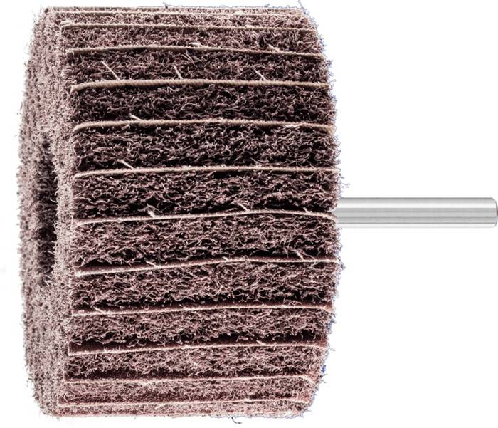 Fächerschleifer POLINOX PNZ Ø80xH50mm K.100 Kombi Vlies/Korund 6mm PFERD