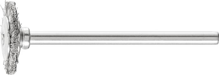 Minirundbürste RBU 1602/3 INOX 0,10 D16xB2xL3mm VA PFERD