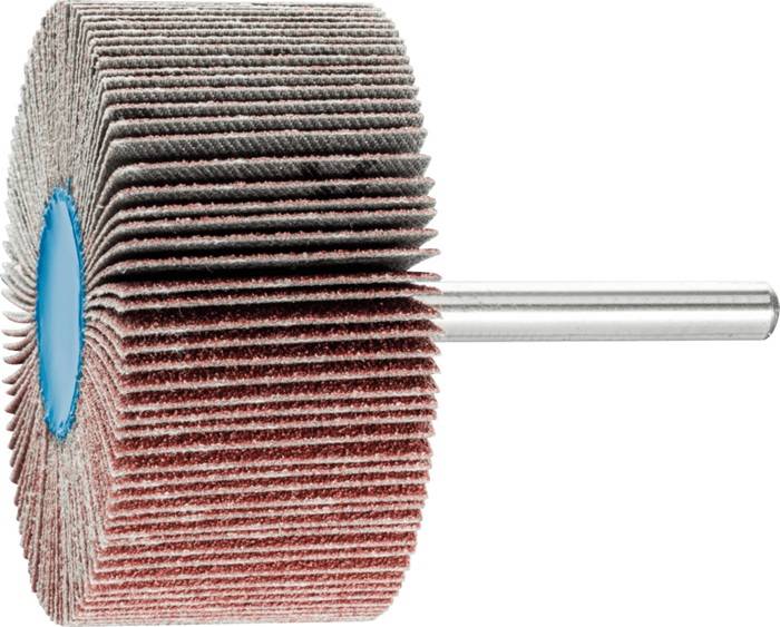 Fächerschleifer Ø60xH30mm K.80 Korund Schaft-D.6mm PFERD