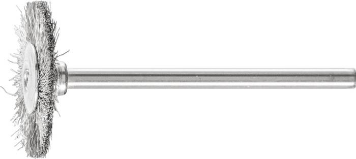 Minirundbürste RBU 2202/3 INOX 0,10, D22xB2xL6mm VA PFERD