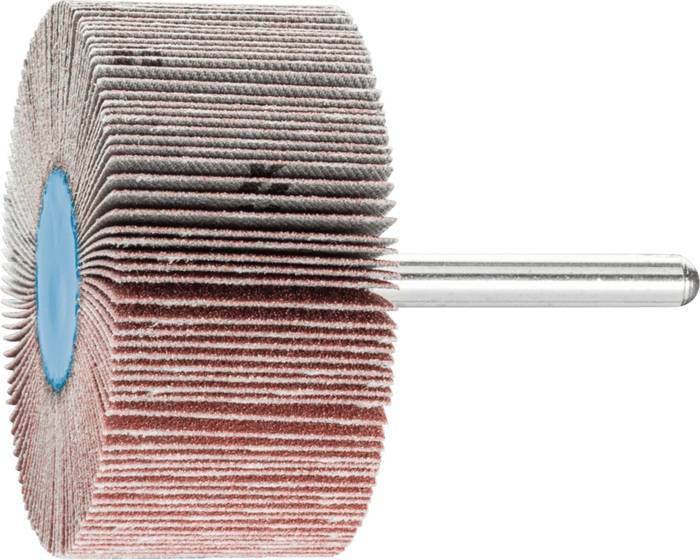 Fächerschleifer Ø60xH30mm K.120 Korund Schaft-D.6mm PFERD