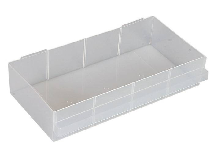 Ersatzschublade 150-03 B279xT155xH64mm PP transp.RAACO