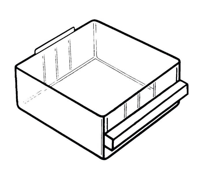 Ersatz Schublade B.139xT.155xH.64mm f.Art.Nr.795685 Schubl. 150-04
