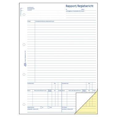 Avery Zweckform Rapport 1769 DIN A4 +Durchschlag 2x40Bl.