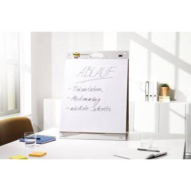 Post-it® Flipchartblock Super Sticky tabletop ws 20Bl