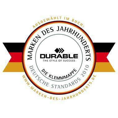 DURABLE Klemmmappe DURACLIP 30 220028 DIN A4 Hartfolie nachtblau