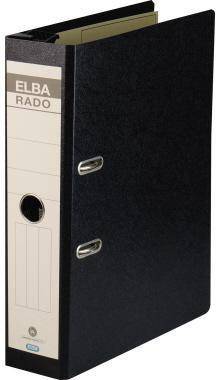 ELBA Hängeordner rado 100081047 DIN A4 75mm Hartpappe schwarz