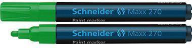 Schneider Lackmarker Maxx 270 127004 1-3mm Rundspitze grün