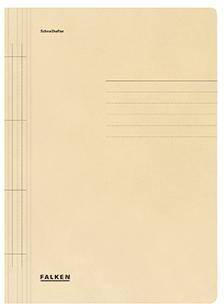 Falken Schnellhefter 80000458 A4 250g/m² Manila-RC-Karton chamois