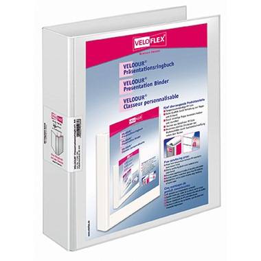 Veloflex Präsentationsringbuch VELODUR 1141190 RB 60mm ws
