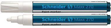 Schneider Lackmarker Maxx 270 127049 1-3mm Rundspitze weiß