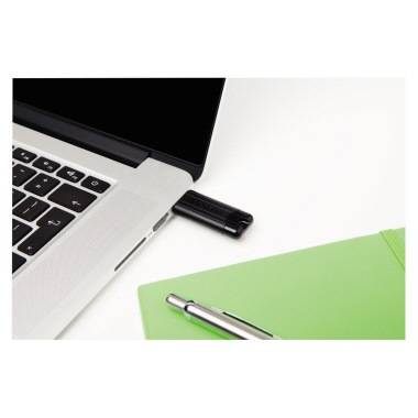 Verbatim USB-Stick PinStripe 49318 USB 3.0 64GB schwarz