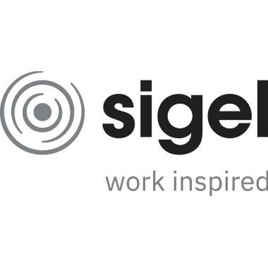 SIGEL Magnetboard Artverum GL110 480x480x15mm Glas schwarz
