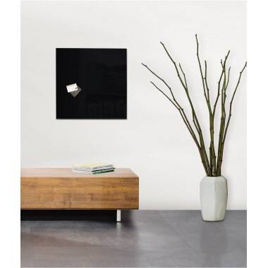 SIGEL Magnetboard Artverum GL110 480x480x15mm Glas schwarz