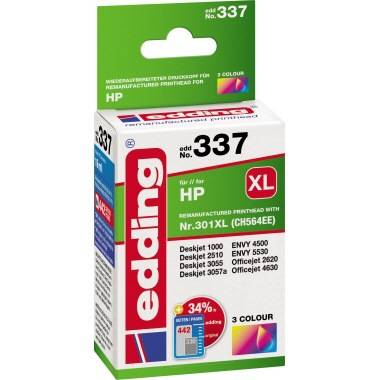 edding Tintenpatrone 18-337 wie HP 301XL farbig 16ml
