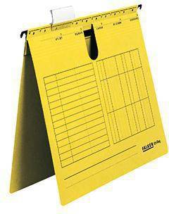 Falken Hängehefter 80002827 DIN A4 kfm. Heftung gelb