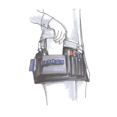 magnetoplan Moderationstasche Action Wallet 11121 gefüllt