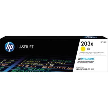 HP Toner CF542X 203X 2.500Seiten gelb