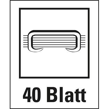 Leitz Heftgerät NeXXt 55040035 Metall 40Blatt blau