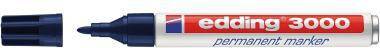 edding Permanentmarker 3000 4-3000017 1,5-3mm Rundspitze t.bl