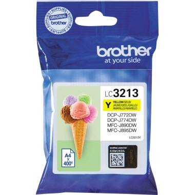 Brother Tintenpatrone LC3213Y gelb