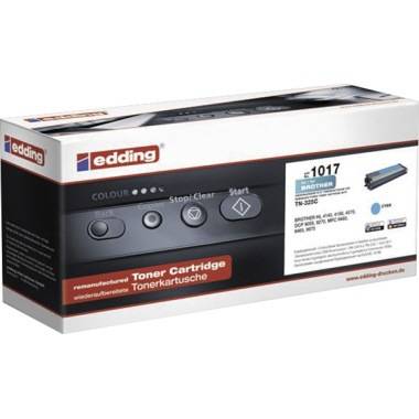 edding Toner 18-1017 wie Brother TN-325C cyan