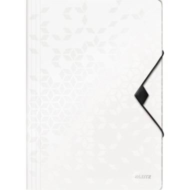 Leitz Eckspanner WOW 45990001 DIN A4 3Klappen PP weiß