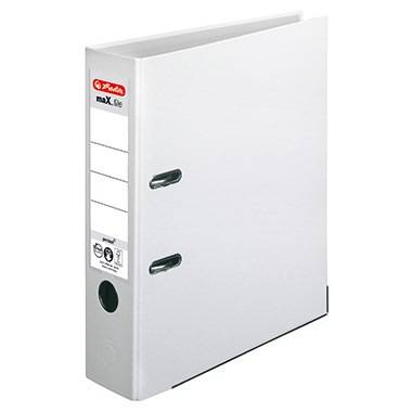 Herlitz Ordner maX.file protect 5480710 DIN A4 80mm PP weiß