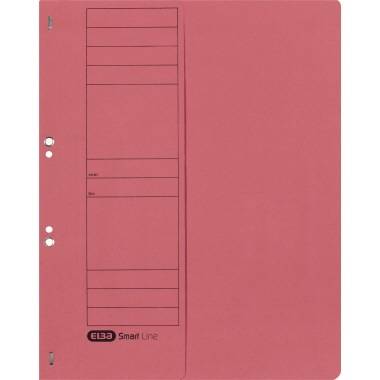ELBA Ösenhefter 100551882 DIN A4 Vorderd. halb kaufm. Heft. rot