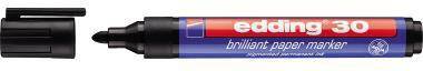 edding Pigmentmarker 30 4-30001 1,5-3mm Rundspitze schwarz