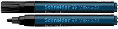 Schneider Lackmarker Maxx 270 127001 1-3mm Rundspitze schwarz
