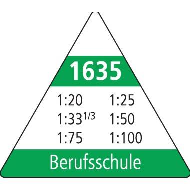 M+R Dreikantmaßstab 16350510 30cm