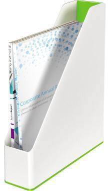 Leitz Stehsammler WOW 53621054 DIN A4 PS weiß/grün