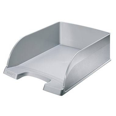 Leitz Briefablage Jumbo Plus 52330084 DIN A4 PS silber