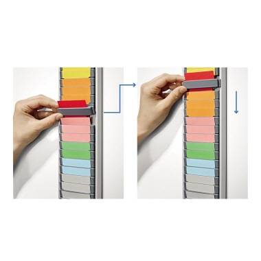 Ultradex T-Kartentafel 529335 35 Karten Flexible Kartenplätze