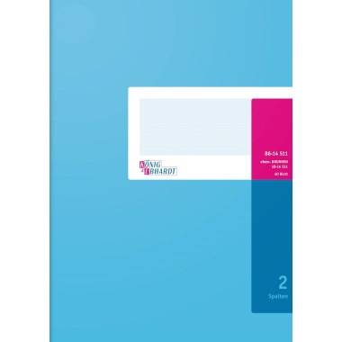 König & Ebhardt Spaltenbuch 8614511 DIN A4 2Spalten 40Blatt