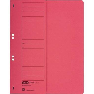 ELBA Ösenhefter 100560006 DIN A4 Vorderd. halb Amtsheftung rot