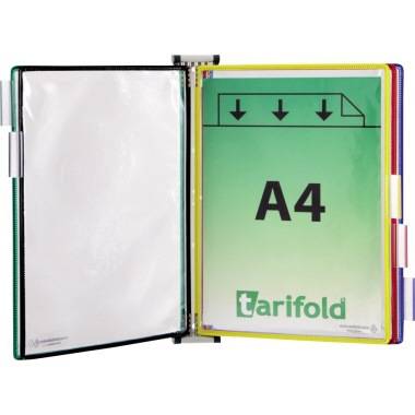 Tarifold Wandelement 414159 mit 5 Sichttafeln A4 sortiert