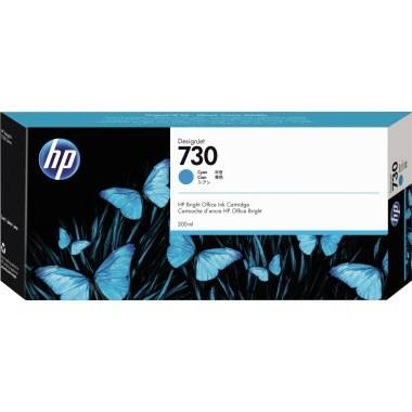 HP Tintenpatrone P2V68A Nr.730 300ml cyan