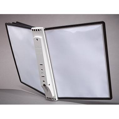 DURABLE Sichttafelsystem SHERPA wall 5 581001 5tlg sw